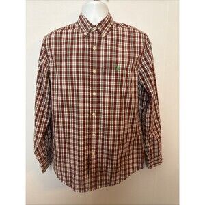 US Polo Assn Mens Oxford‎ Shirt Long Sleeve Button Up Small Pony Americana